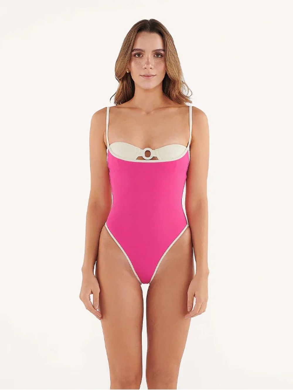 Casa Al Sol Rosy Ivory One Piece